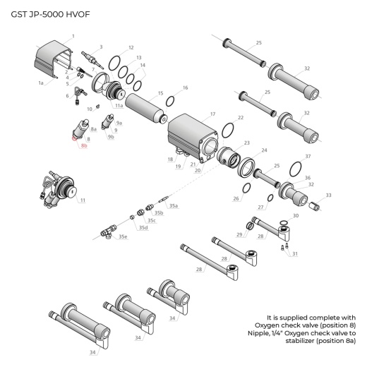 ST310013 Adapter, 1/4" NPT