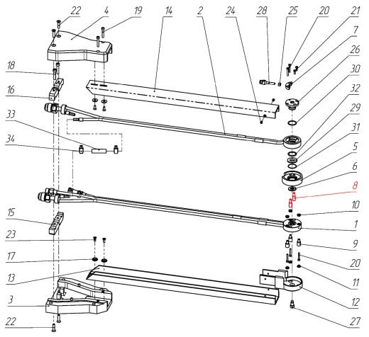 ST1003640 Centering pin