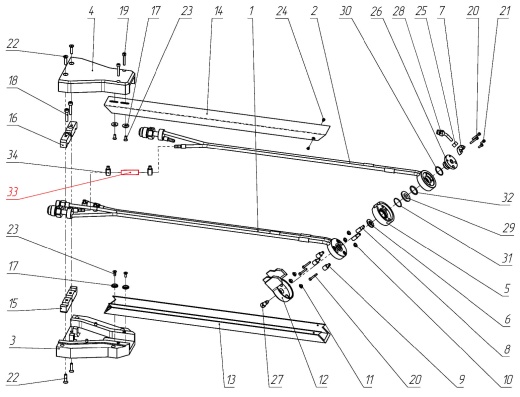 ST1003510 Connecting hose