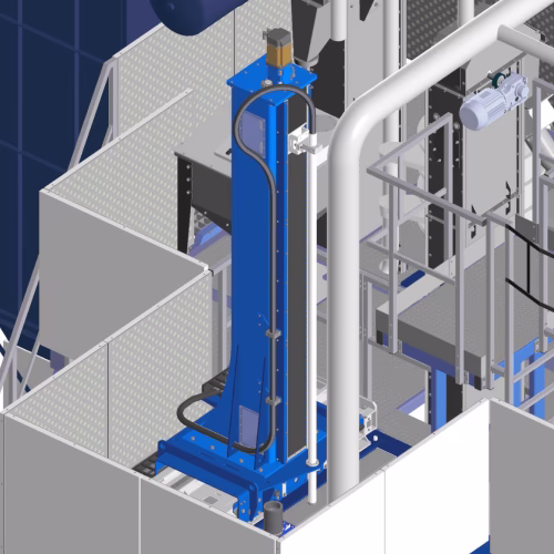GST SPR 8X2500 Additional vertical manipulator