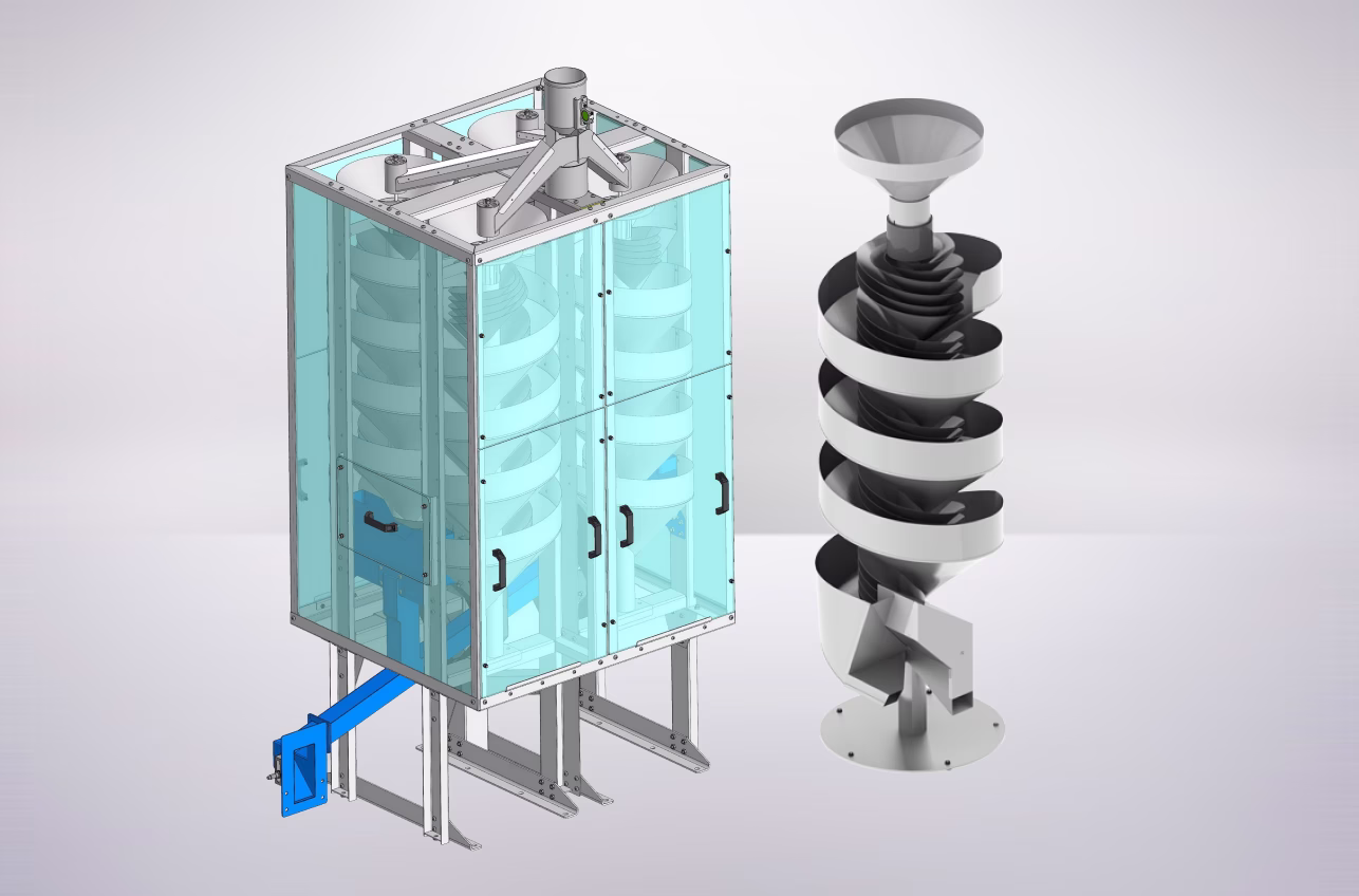 GST SPR C8 Spiral Separator