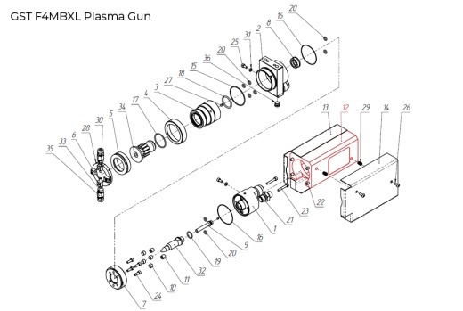 GST-100034 Cover Assembly