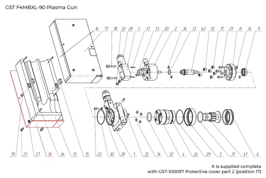GST-100096 Protective cover part 1