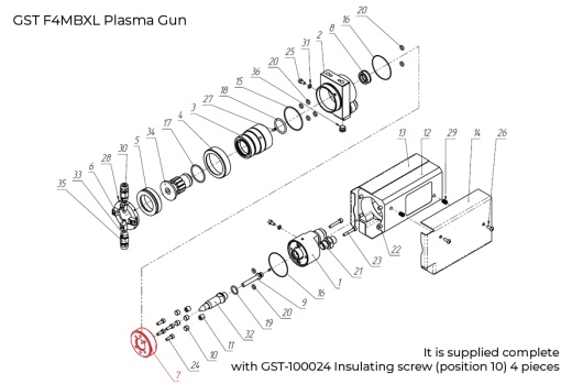 GST-100101 Insulator Assembly
