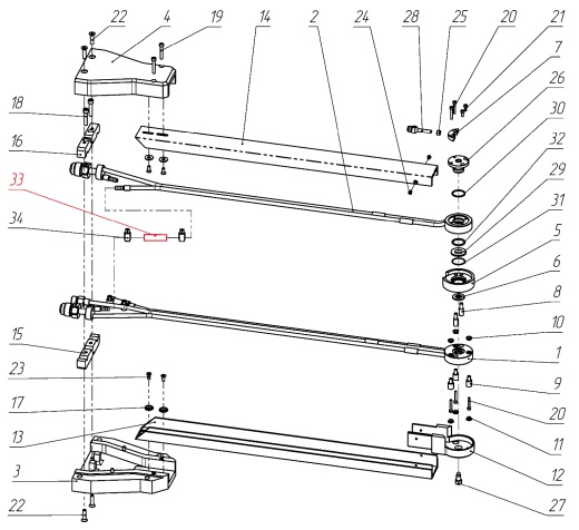ST1003510 Connecting hose