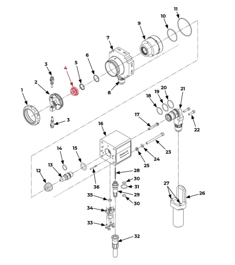ST1302081 Nozzle Assembly, 8 mm