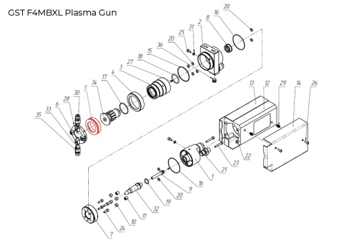 GST-100005 Front Locking Ring