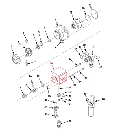 ST1079907 Rear Gun Body